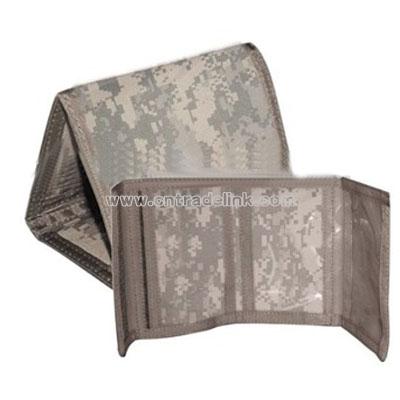 Camo Tri Fold Wallet