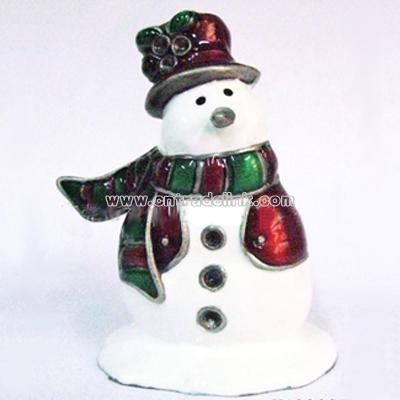 Snowman Name Card Holder