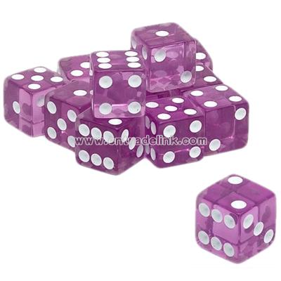 16mm Translucent Dice