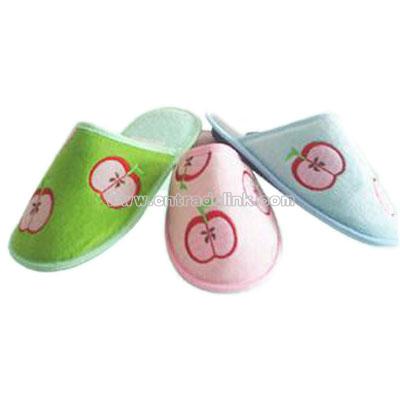 Ladies' Short Plush Slippers