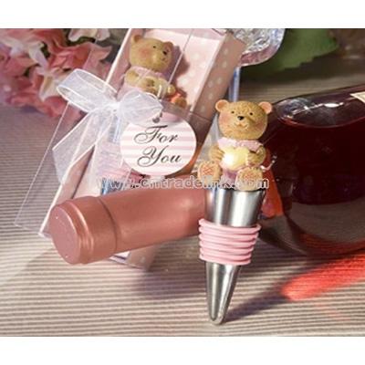 Teddy Wine Stopper