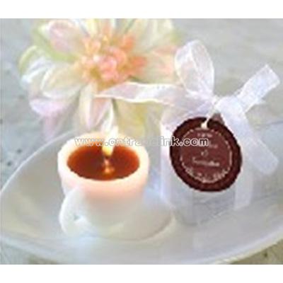 Coffee Cup Candle