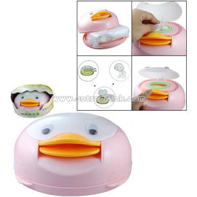 Cute Stylish Plastic Wet Tissue Paper Towel Case Holder Box