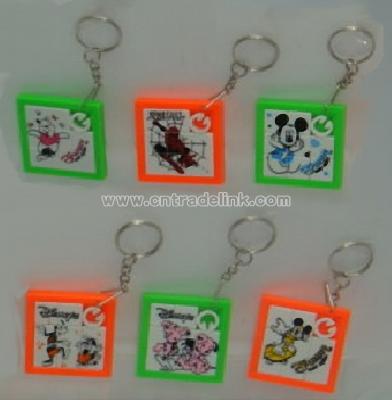 Mini Disney Puzzles with Keychain