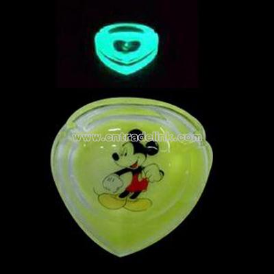 Luminous Glass Ashtray