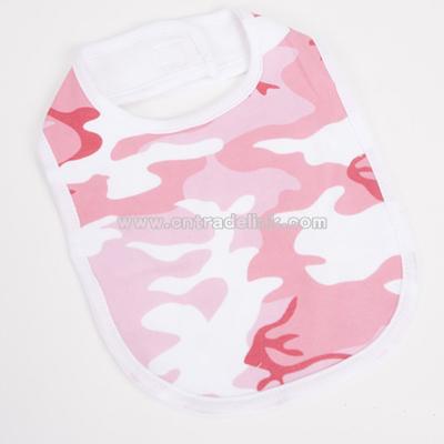 Wholesale Pink Camo Baby Bib