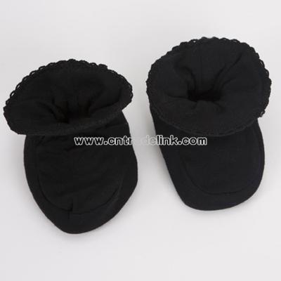 Wholesale Black Baby Booties