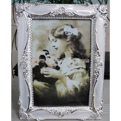 Metal Rose Wedding Photo Frame